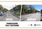 PAVIMENTACION EN CALLE CENTENARIO