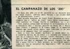 ANIBAL MARIO MARTINI:  "EL CAMPANAZO DE LOS "200"