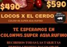 LOCOS POR EL CERDO SUPERMERCADO "ASIA" COLON 145