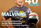 HOY EN ESCUELA TECNICA 286 A LAS 16 HORAS PILOTO DE LA FUERZA AEREA ARGENTINA JORGE BARRIONUEVO