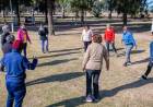 GIMNASIA EN EL PARQUE MUNICIPAL PARA LOS ADULTOS MAYORES