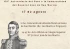 172 ANIVERSARIO DEL PASO A LA INMORTALIDAD DEL GENERAL DON JOSE DE SAN MARTIN