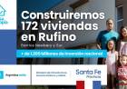 GOBIERNO DE LA PROVINCIA DE SANTA FE: 172 VIVIENDAS PARA RUFINO