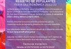 REGISTRO DE POSTULANTES PARA FERIA GASTRONOMICA