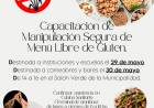 CAPACITACION  DE MANIPULACION SEGURA DE MENU LIBRE DE GLUTEN