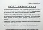 GOOPERATIVA ELECTRICA LIMITADA DE RUFINO: PROBLEMAS INTERNET