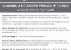 LLAMADO A LICITACION PUBLICA N° 17/2023