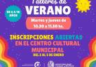 TALLERES DE VERANO 2024