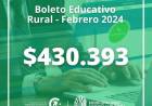 BOLETO EDUCATIVO RURAL