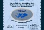 ACTO OFICIAL DIA DEL  VETERANO Y DE LOS CAIDOS EN LA GUERRA DE MALVINAS