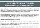 LICITACION PUBLICA N° 006/2024 SEGURO DE VEHICULOS