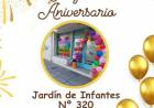 FELIZ CUMPLEAÑOS JARDIN DE INFANTES N° 320