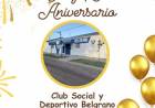 FELIZ ANIVERSARIO CLUB SOCIAL Y DEPORTIVO BELGRANO
