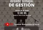 SEXTO INFORME SEMANAL DE GESTION