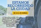 LA BARREDORA RECORRE LA CIUDAD