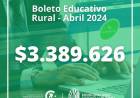 ENTREGA DE BOLETO RURAL