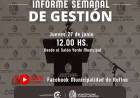 DECIMOPRIMER INFORME SEMANAL DE GESTION