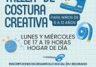 ARRANCAMOS EN AGOSTO...!!! TALLER DE COSTURA CREATIVA PARA NIÑOS
