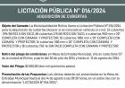LICITACION PUBLICA N° 016/2024