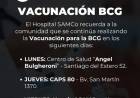 VACUNACION BCG