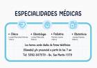 ESPECIALIDADES MADICAS EN CAPS RUFINO 80