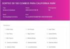 GANADORES DEL SORTEO DE LOS 100 COMBOS DE ENTRADAS PARA CALIFORNIA PARK
