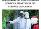 6 DE JUNIO: DIA MUNDIAL DE LA CONCIENCIA  SOBRE EL CONTROL DE PLAGAS