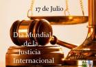 17 DE JULIO: DIA MUNDIAL DE LA JUSTICIA INTERNACIONAL