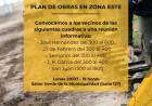 CONVOCATORIA A VECINOS DE ZONA ESTE