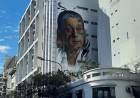 HOMENAJE: REALIZARON UN ENORME MURAL EN HONOR AL DR. RENE FAVALORO