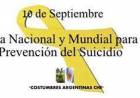 10 DE SETIEMBRE: DIA MUNDIAL PARA LA PREVENCION DEL SUICIDIO