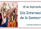 15 DE SETIEMBRE: DIA INTERNACIONAL DE LA DEMOCRACIA