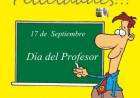 17 DE SETIEMBRE: DIA DEL PROFESOR