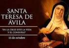 15 DE OCTUBRE: SANTA TERESA DE AVILA