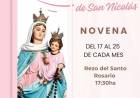 NOVENA EN HONOR A LA VIRGENCITA DEL ROSARIO DE SAN NICOLAS