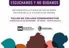 "ESCUCHAMOS Y NO DUDAMOS" TALLER DE COLLAGE CONMEMORATIVO