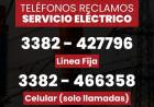 CELR: SERVICIO ELECTRICO- TELEFONOS DE CONTACTO