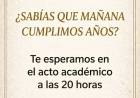 NO TE OLVIDES... ES HOY...!!!