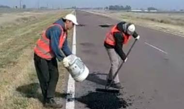 BACHEO EN RUTA 33 DÍA 6/8