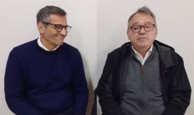 #Elecciones2021 :Gabriel Real y Horacio Bertoglio de visita en Rufino