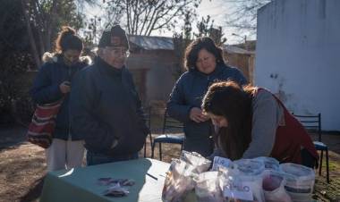 AYER SE REALIZO ENTREGA DE SEMILLAS