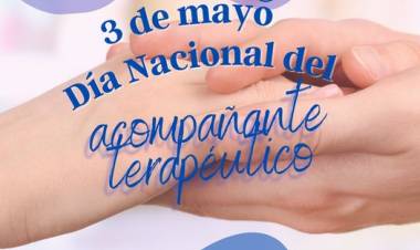 3 DE MAYO: DIA NACIONAL DEL ACOMPAÑANTE TERAPEUTICO