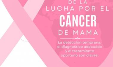 19:DE OCTUBRE: DIA MUNDIALDE LA LUCHA CONTRA EL CANCER DE MAMA