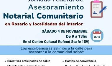 JORNADA FEDERAL DE ASESORAMIENTO NOTARIAL COMUNITARIO