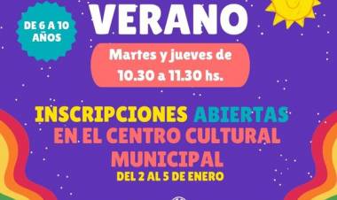 TALLERES DE VERANO 2024