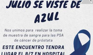 SAMCO RUFINO: "JULIO  SE VISTE DE AZUL"