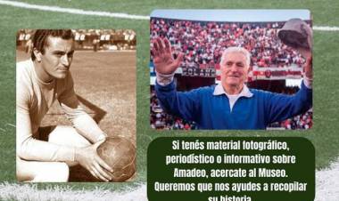 AMADEO CARRIZO ES PARTE DE NUESTRA HISTORIA