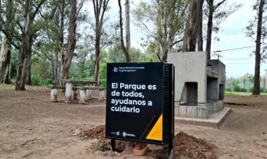 COLOCAMOS NUEVOS CESTOS EN EL PARQUE