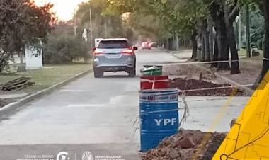 CUADRA HABILITADA Y CONTINUAN LOS TRABAJOS