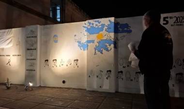INSTITUTO MISERICORDIA HOMENAJEO A VETERANOS DE MALVINAS Y A JORGE RAJADELL